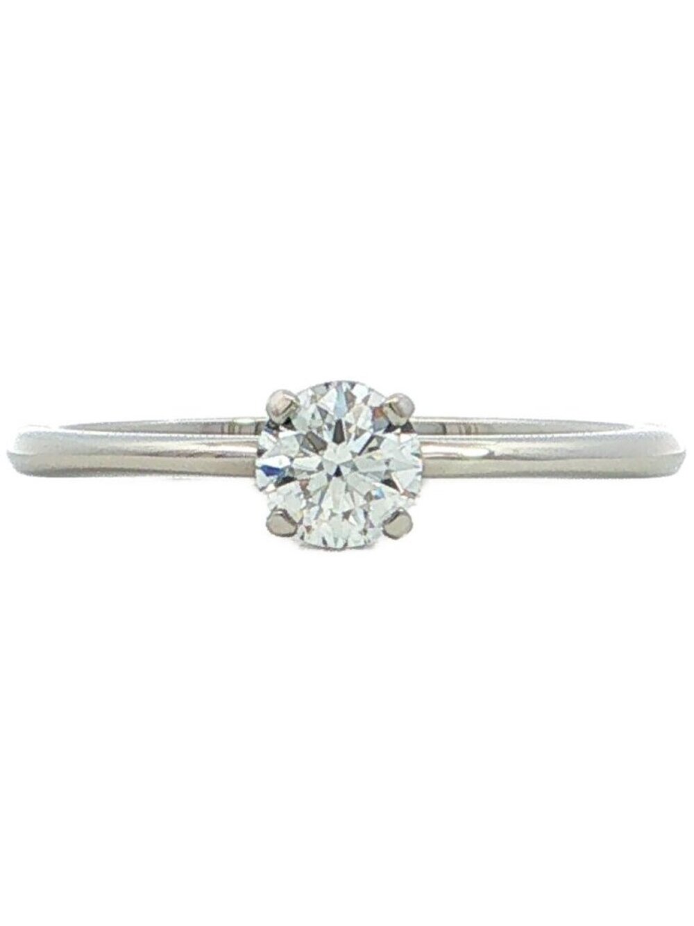 Tiffany & Co Engagement True Diamond Ring 50 Platinum
